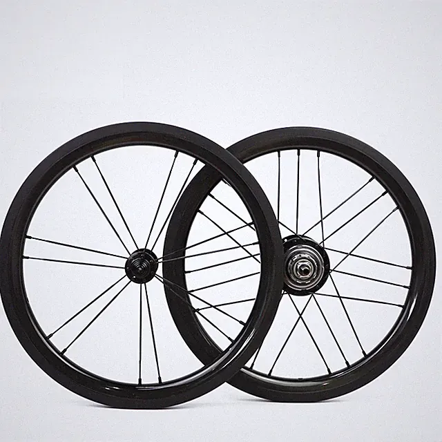16 Inch 349 30MM Carbon Wheelset for 2/3/4- Speed Brompton /Folding Bike