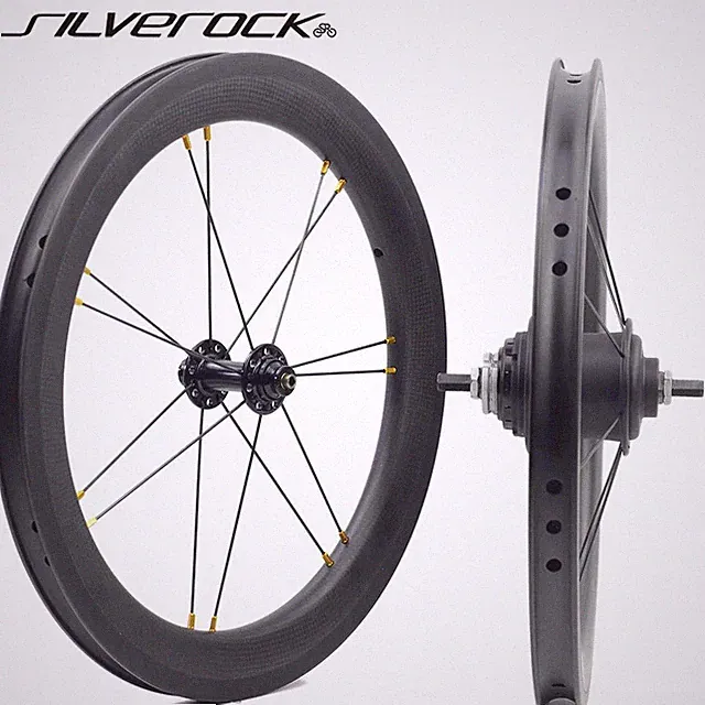 16Inch Carbon Wheelset 5 Speed Rim Brake for Brompton 3sixty Folding Bike Wheels
