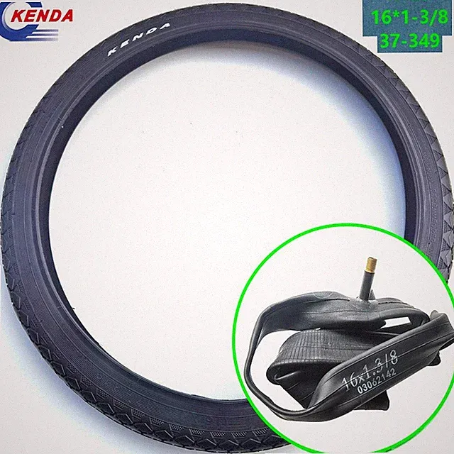 Bike Tire & inner tube 16x1-3/8 Folding Child Bike Small Wheel Tyre for Brompton