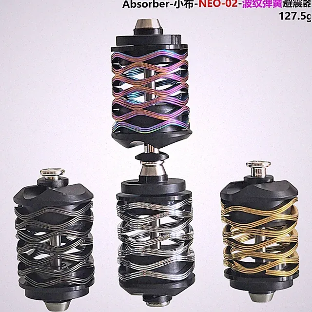 BMX Spring Rear Shock Absorber Suspension Steel Axle Suit for Brompton Fold Bike