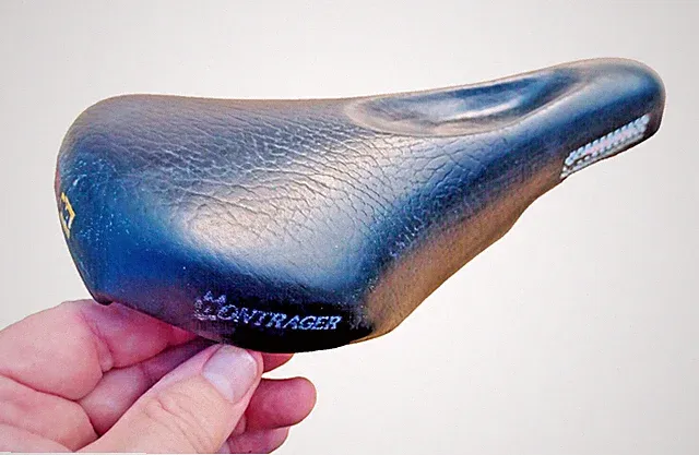 Bontrager Selle San Marco RACE DAY Leather Covered Nylon Saddle Anatomic Black
