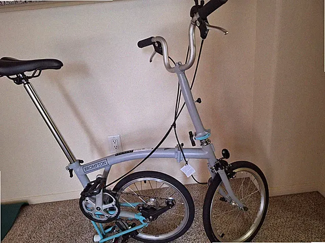 Brompton A-Line Folding Bike 3-Speed 1ST OWNER