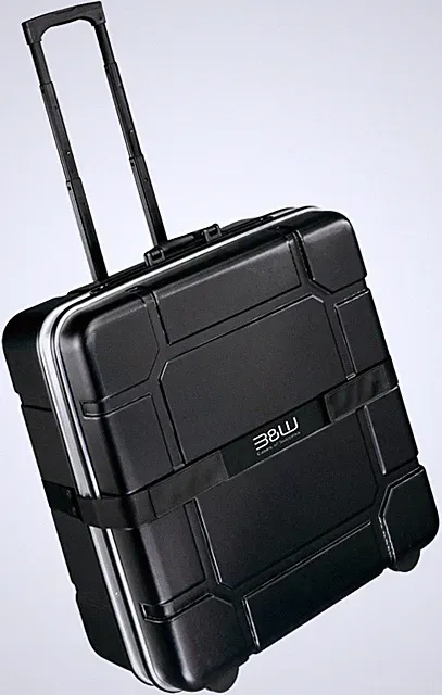 Brompton Bike Case, Foldon Hard Case – Impact-Resistant ABS Hard Shell Travel Ca