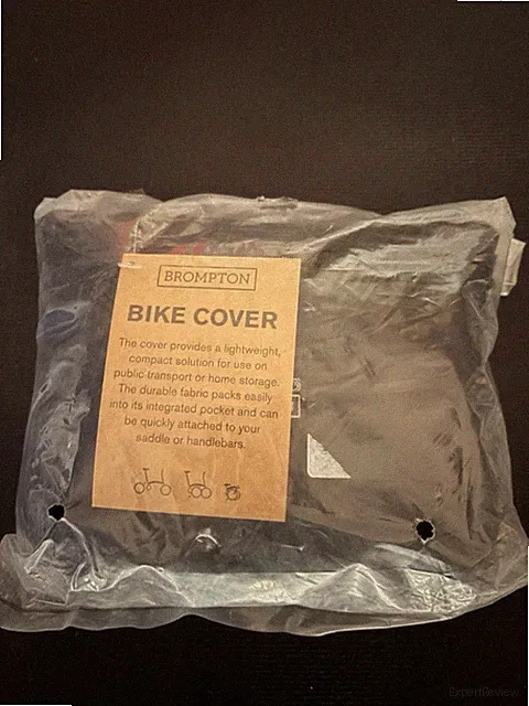 Brompton Bike Cover with Integrated Pouch Universal Fit All Models Inc Electric
