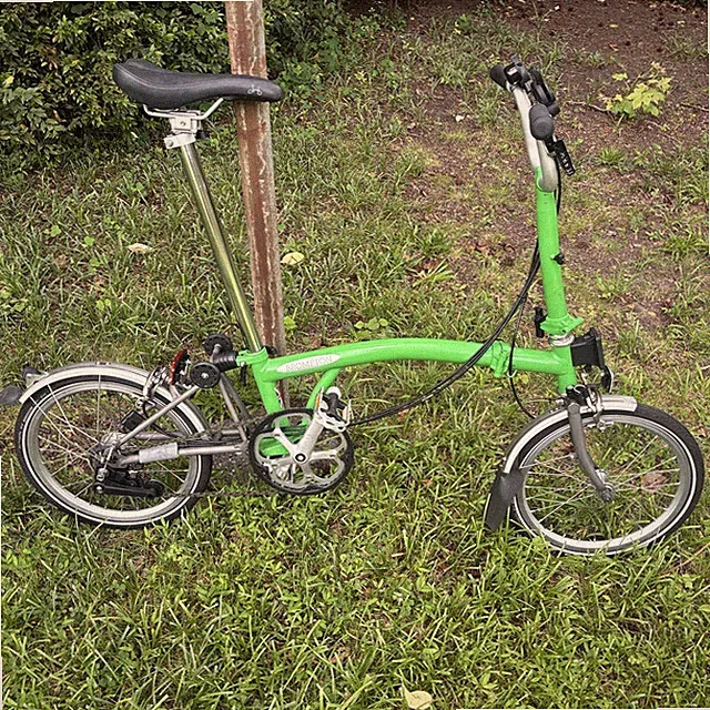 Brompton Folding Bike P Line Equivalent Superlight Titanium Forks 6 Speed M6LX