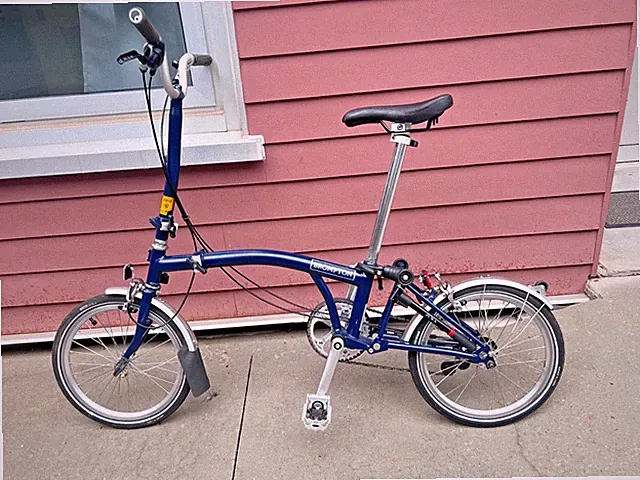 Brompton H Type 2 speed Tempest Blue