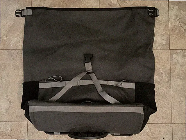 Brompton Large Borough Roll Top Bag With Cover - Free Mainland Shipping B26120