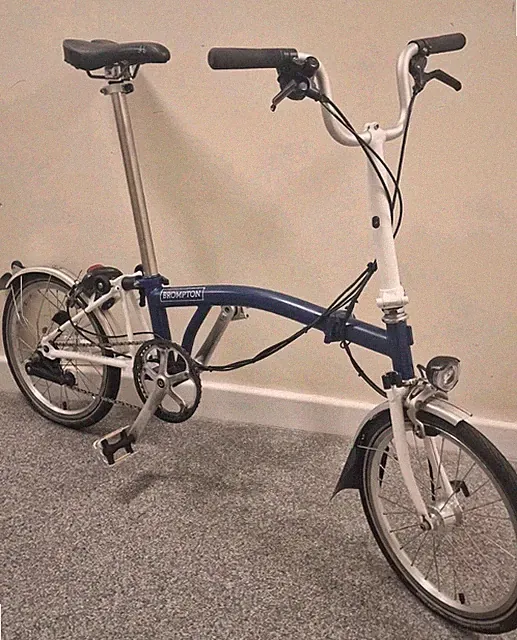 Brompton M3L (C line) 3 Speed DYNAMO Light + FREE UK & low £$ World Post.