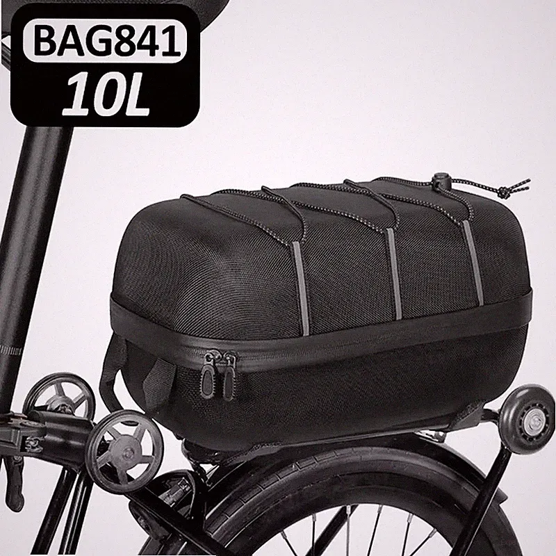 Brompton Rear Seat Bag 10L Large Capacity Waterproof Bicycle Bag Bicycle Luggage