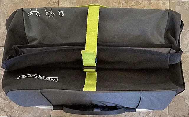 Brompton Small Roll Top Bag , Cover And Frame- Free Mainland Shipping - B26102