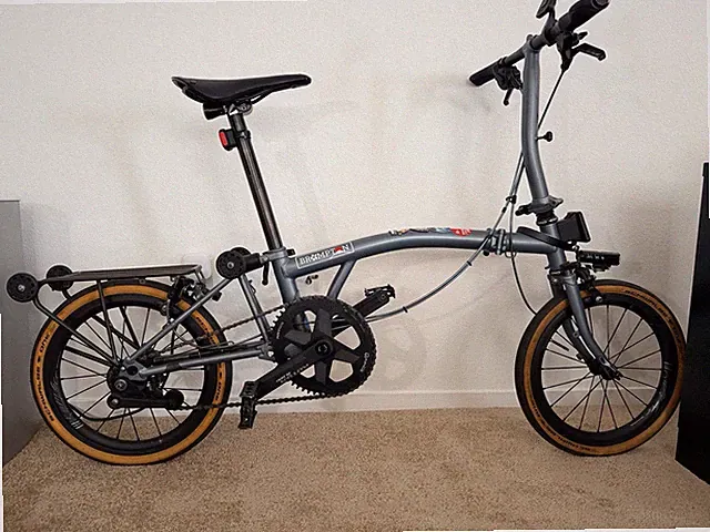 Brompton W12 Limited version folding bike 2 Speed With