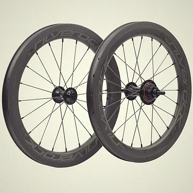 Carbon Wheelset 20er 349 1-5 Speed BMX Bike Wheels for Brompton Folding Bicycle