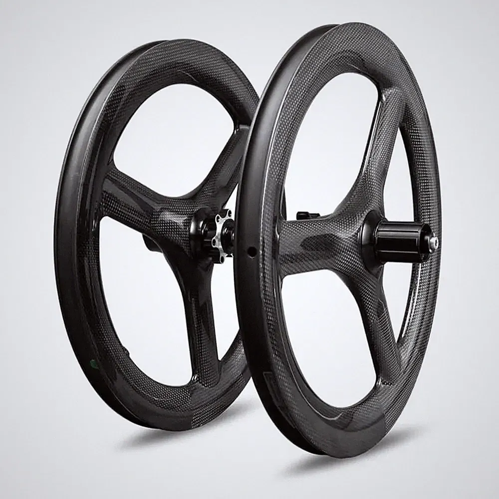 Carbon Wheelset for 16 Inch Brompton Bicycle Disc Brake 9-11 Speed Wheels