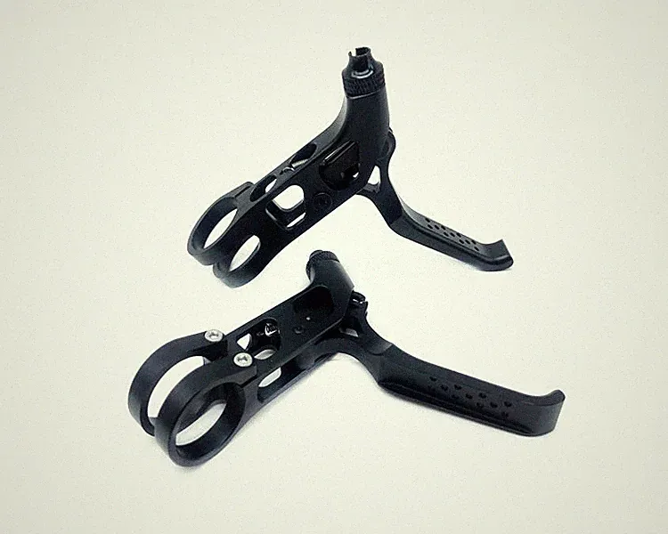 CNC Caliper Brake Lever for Brompton Fold Bicycle Road Bike 22.2mm 78g Black
