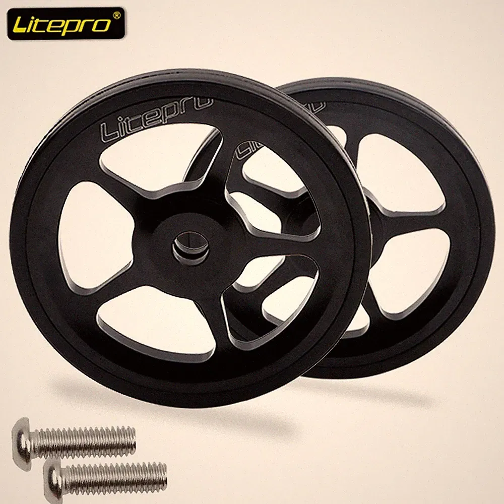 Folding Bicycle Bike Easy Wheel Ultralight Easywheel For 6mm Shaft For Brompton