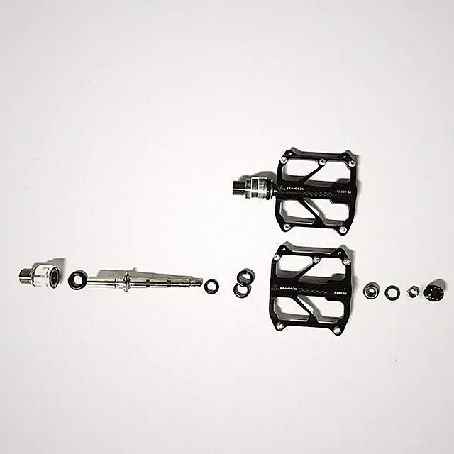 Folding Bike Pedals 3 Bearings Bicycle Titanium Quick Release fit for Brompton