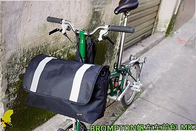 For Brompton Bike Front bag Carrier S Bag Bicycle Carrier Messenger Bag Al Frame