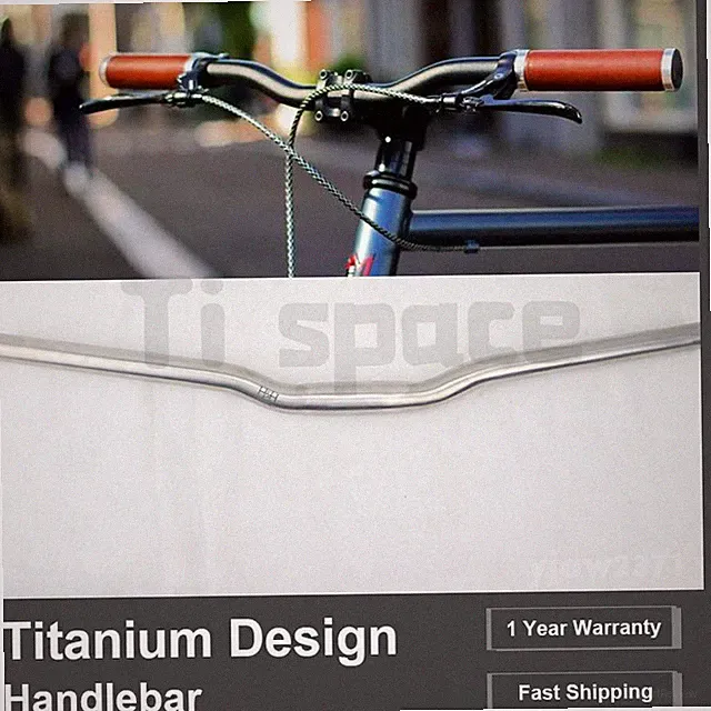 H&H 25.4mm/1" HandleBar For Brompton bike-Ergonomics 9°Back/7°Up