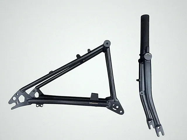 H&H P Line Style Titanium Front Fork and Rear Triangle Set for Brompton Bicycle