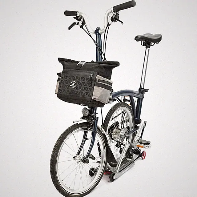 Handlebar Bag for Brompton Folding Bike, 6.5L Expandable Front Bag with Quick...