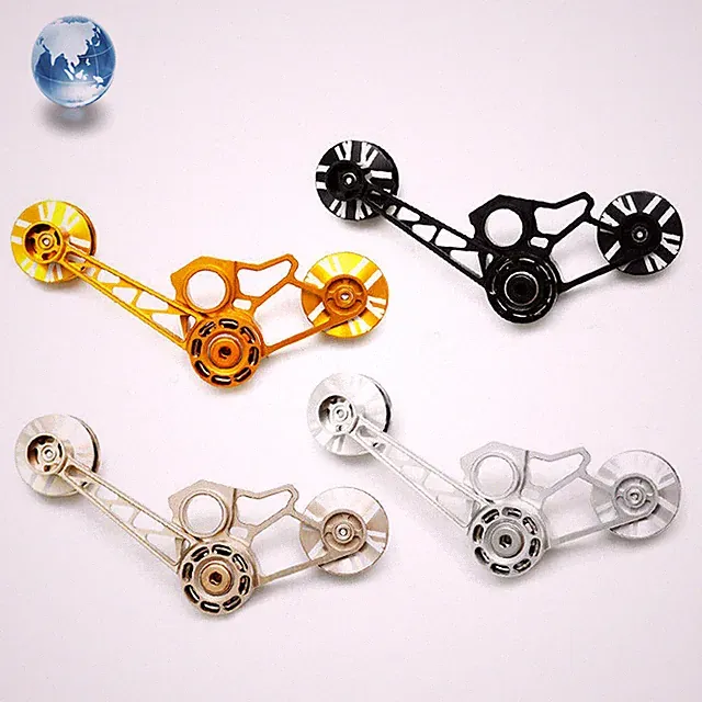 Lightweight Chain Tensioner Pulley Wheels CNC for Brompton Bicycle 1 2 3 4 Speed