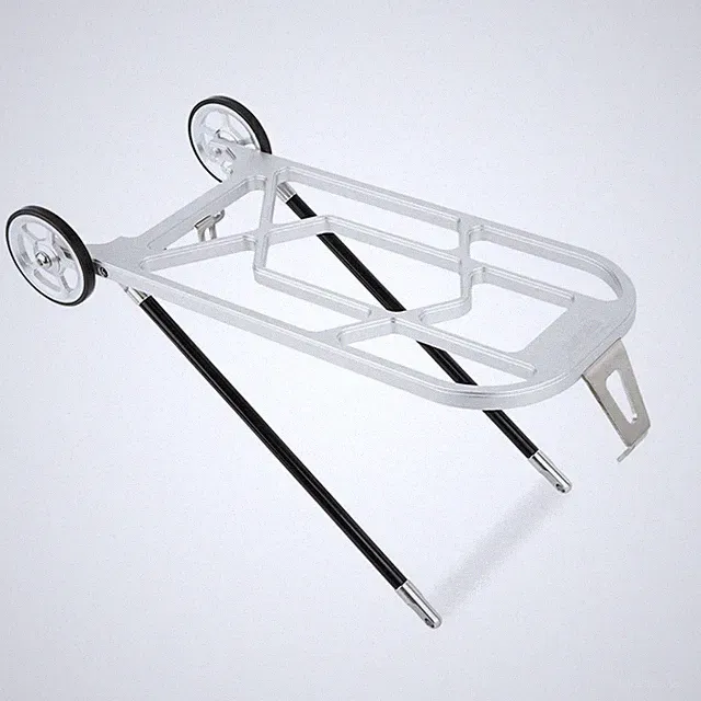 Rear Cargo Rack for 3sixty United Trifold and For Brompton Folding Bikes