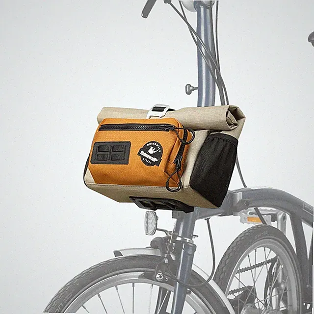 Rhinowalk: Quick-Release Bike Handlebar Bag for Brompton & Urban Cycling
