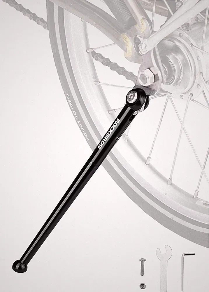 ROCKBROS Bike Kickstand for 16" Brompton Folding Bike Adjustable Center Mount