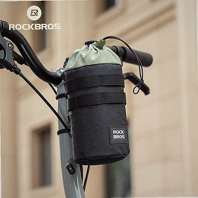 ROCKBROS Brompton Bike Cycling Lightweight Drawstring Front Tail Bag Bottle Bag