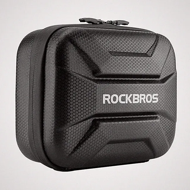 ROCKBROS Electric Scooters Bike Front Hanging Bags Hard Shell EVA Brompton block