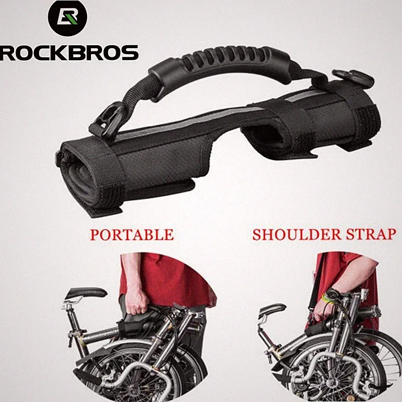 ROCKBROS Handgrip for Folding Brompton Bike Carry Bicycle Frame Handle Carrying