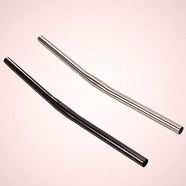 Titanium GR9 Riser/Flat Handlebar 25.4x560mm for Trifold Folding Bike Ultralight